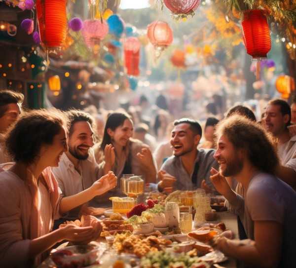 佳节欢歌，歌词中的节日氛围共鸣,欢歌笑语共庆佳节—品鉴的节日歌词中的节日氛围,旋律,儿童歌曲,第1张