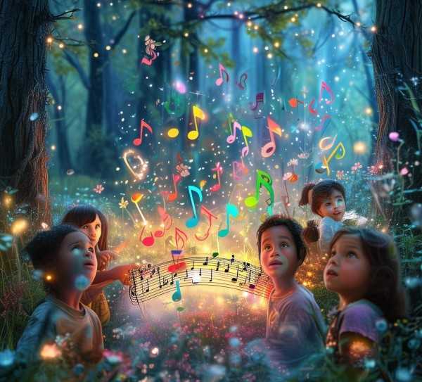 梦幻童话音乐之旅，儿童歌曲简谱精选,童话歌曲简谱，带领孩子们走进梦幻的音乐世界,旋律,情感,音符,第1张
