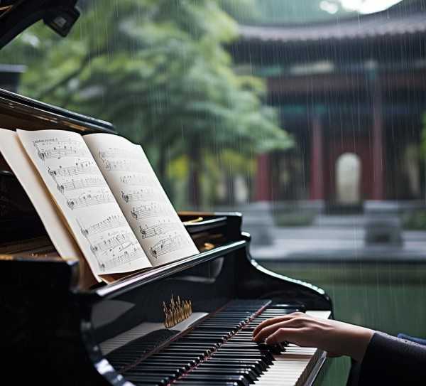 琴韵清明，钢琴曲清明雨上五线谱解析,清明雨上，琴韵悠扬—钢琴曲清明雨上五线谱探析,旋律,情感,音符,第1张