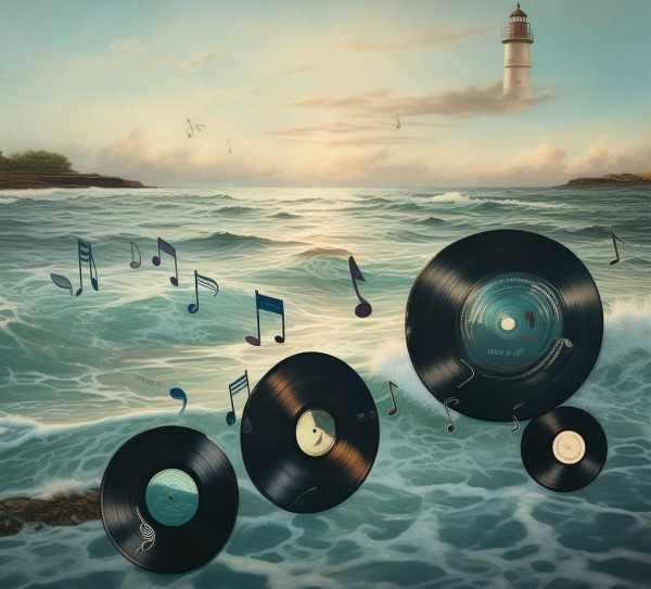 海韵悠扬，那些带海的歌名背后的故事,海风轻拂，音符飘扬，那些带海的歌名里的故事,音符,第1张