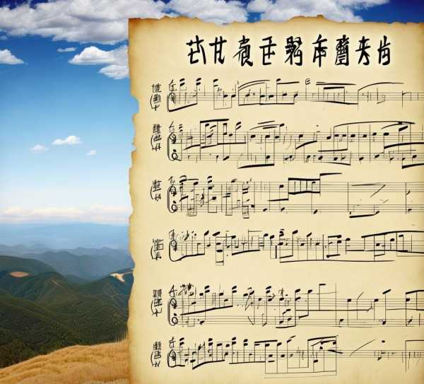 唤醒心灵共鸣的西海情歌,西海情歌歌谱，一曲高原风情，唤醒心灵深处的共鸣,旋律,情感,共鸣,第1张