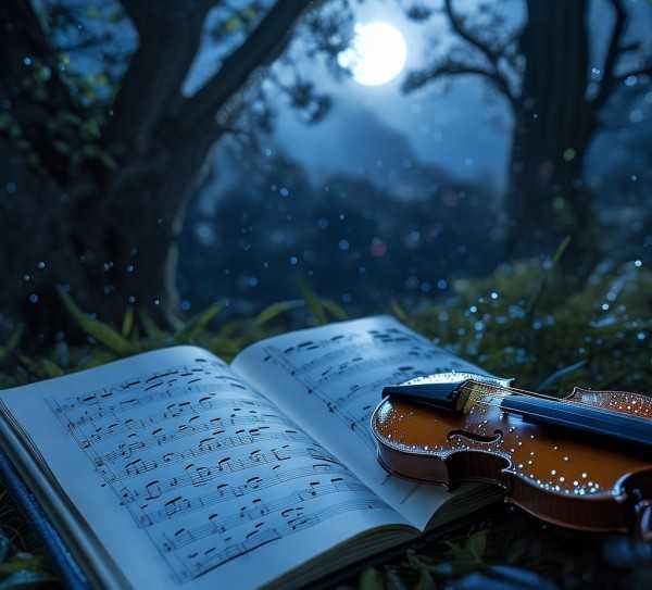 月夜悠扬，探寻静谧之美——歌曲月夜简谱解析与赏析,月夜悠扬，音符间流淌的静谧之美—歌曲月夜简谱解析与欣赏,旋律,情感,音符,第1张